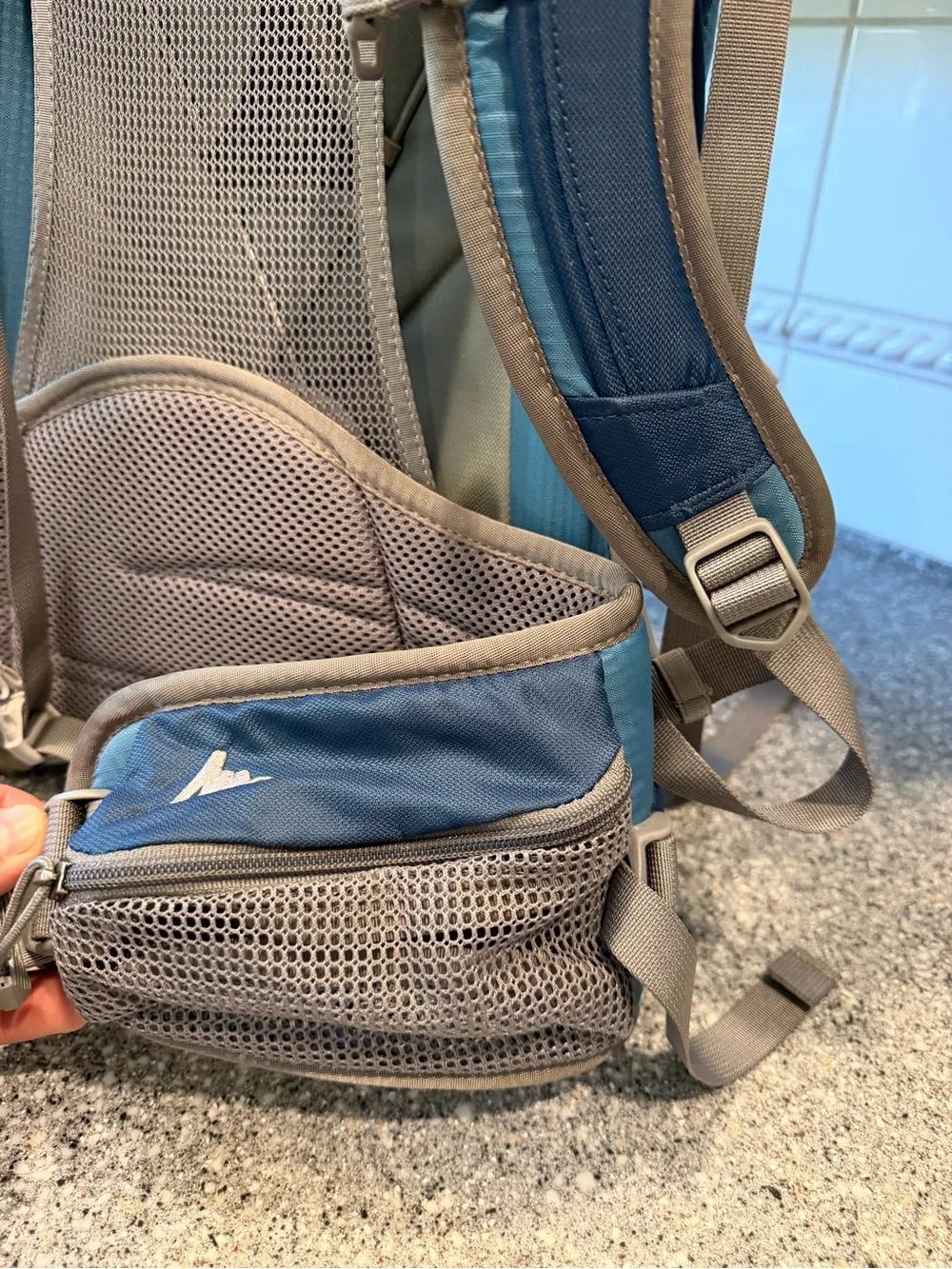Gregory Teal and Navy Travel Backpack Z35
